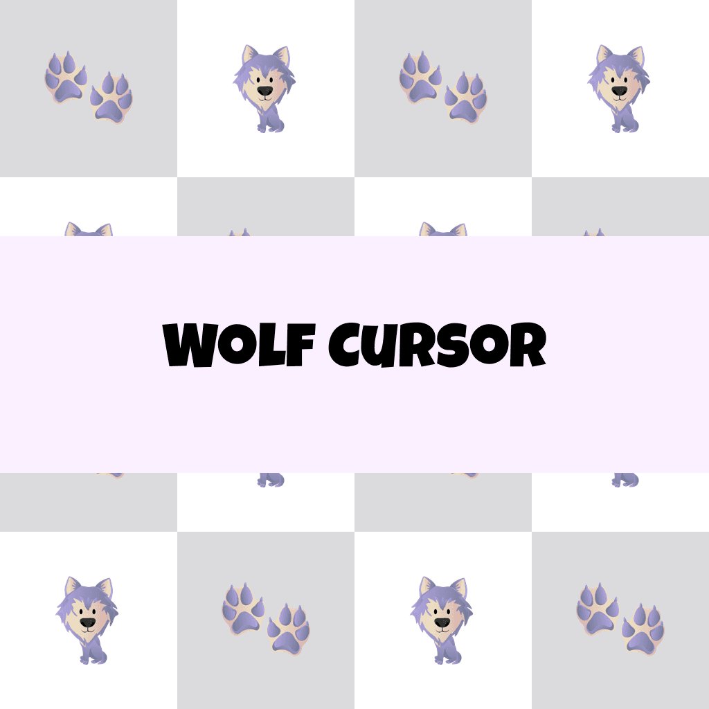 Preview Wolf cursor custom cursor pack